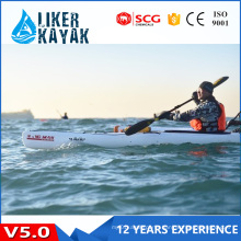 Top Quality Single Seat Plastic Hull Kajak with 16 Years UV Protected